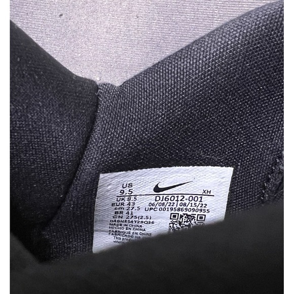 Nike Kyrie Irving 5 Low Dominoe Black White Chile Red Size 9.5 DJ6012-001 - Picture 6 of 11